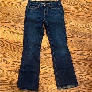 J. Crew Dark Blue Boot Cut Jeans